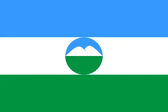 Флаг Кабардино-Балкарская Республика