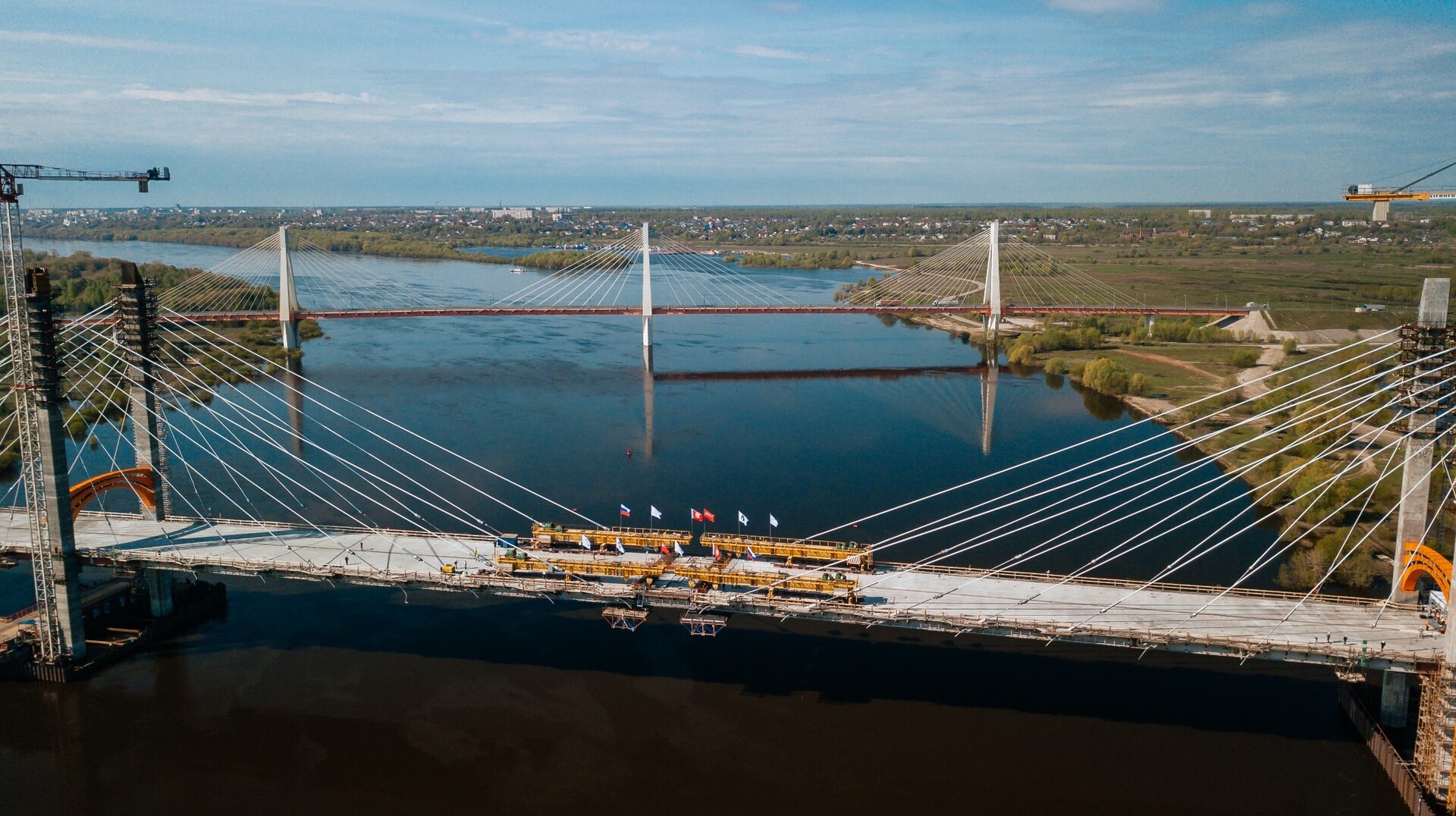 Вантовый мост М-12 через Оку