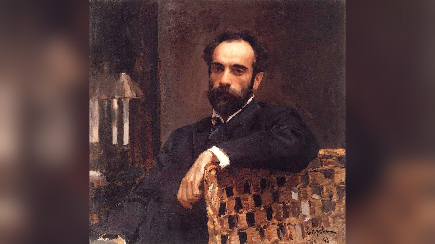Исаак Левитан на портрете Валентина Серова, 1893 год