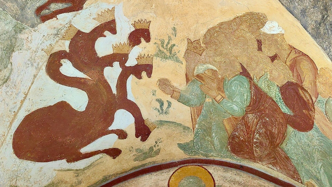 Расписные интерьеры кремлёвских храмов — фрески XVII века