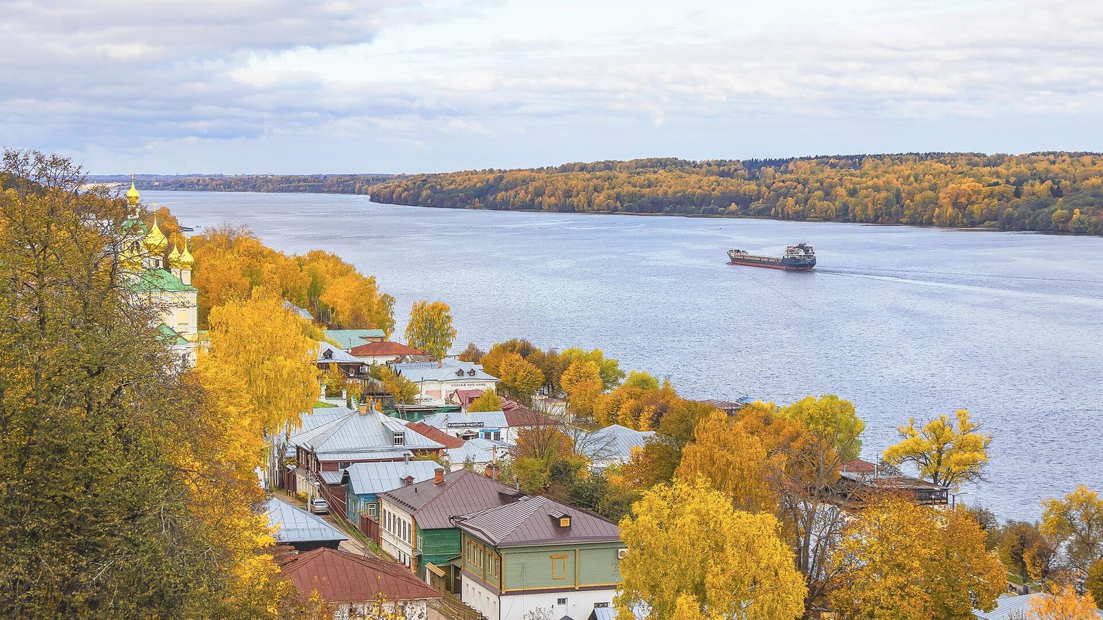 Плёс глазами Левитана